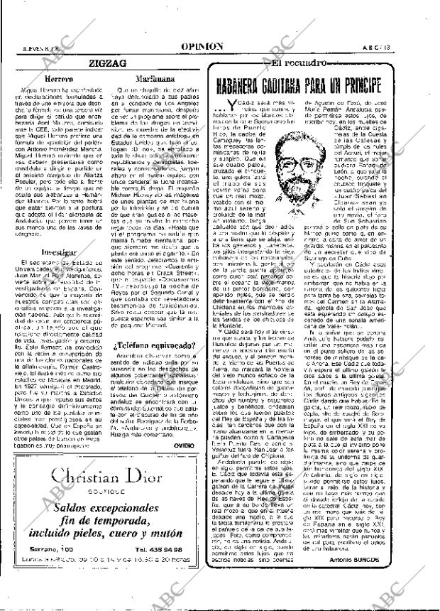 ABC MADRID 08-01-1987 página 13
