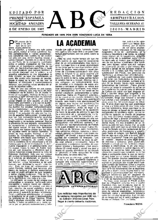 ABC MADRID 08-01-1987 página 3