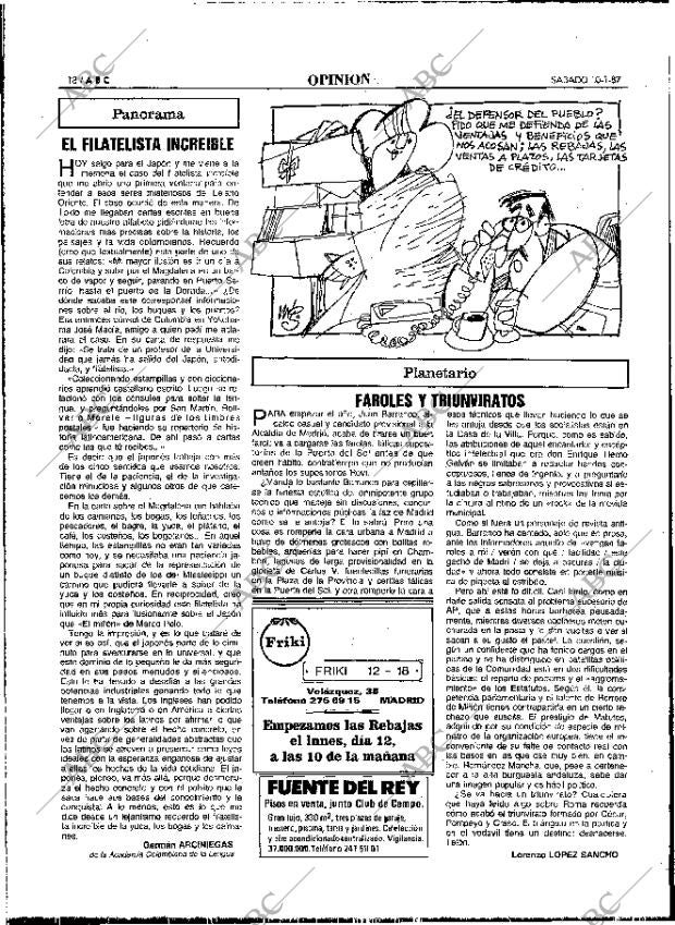 ABC MADRID 10-01-1987 página 18