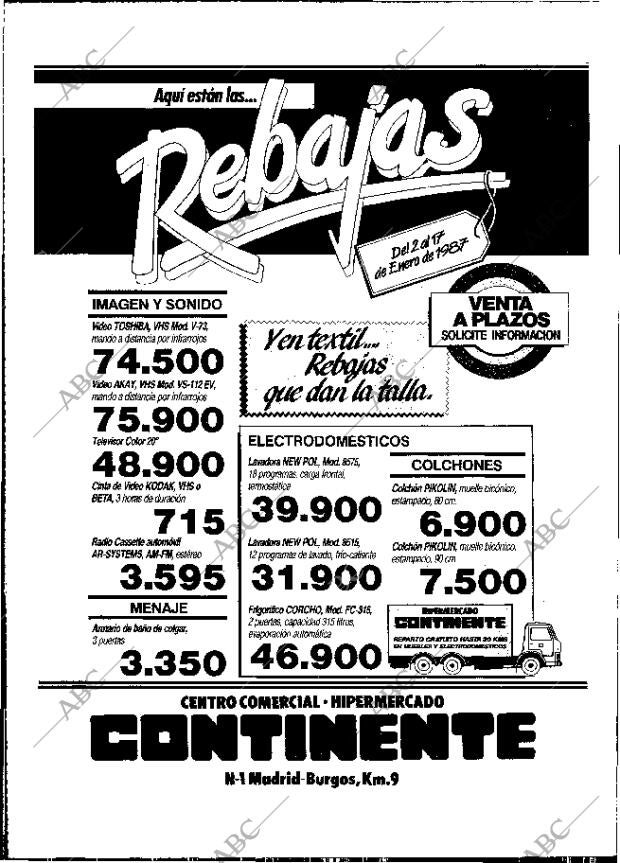 ABC MADRID 10-01-1987 página 2