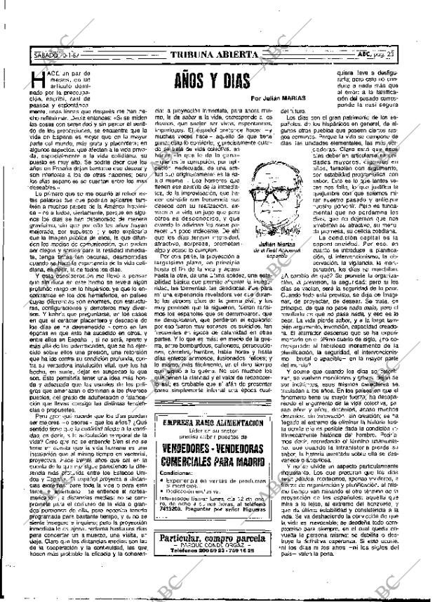 ABC MADRID 10-01-1987 página 23