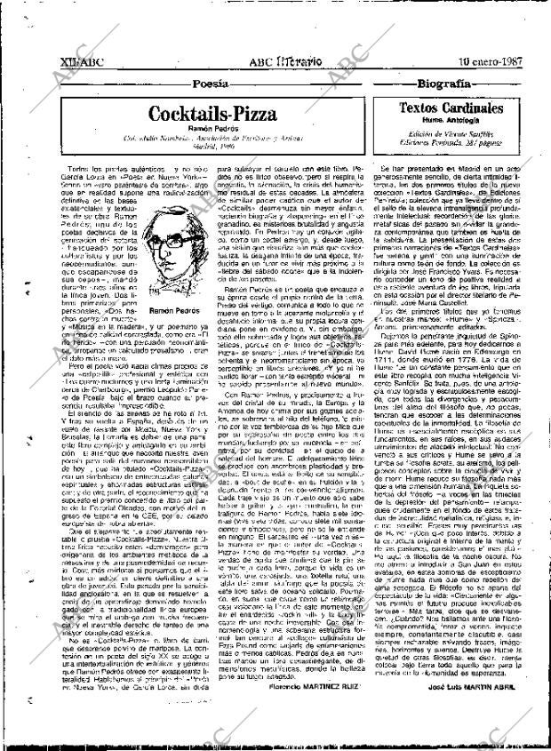 ABC MADRID 10-01-1987 página 52