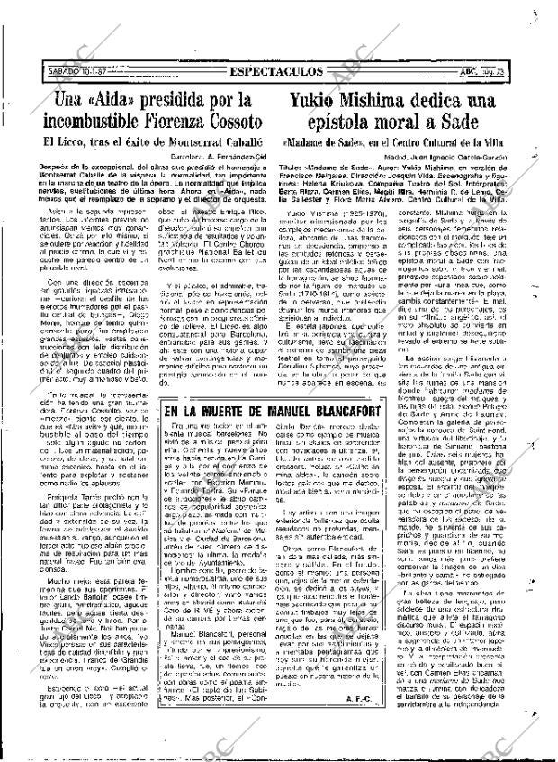 ABC MADRID 10-01-1987 página 73