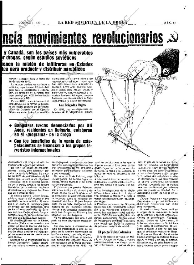 ABC MADRID 11-01-1987 página 61