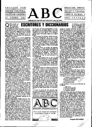 ABC SEVILLA 14-01-1987 página 3