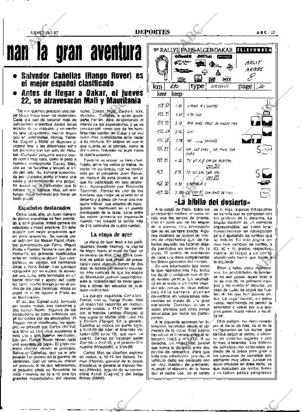 ABC MADRID 15-01-1987 página 53