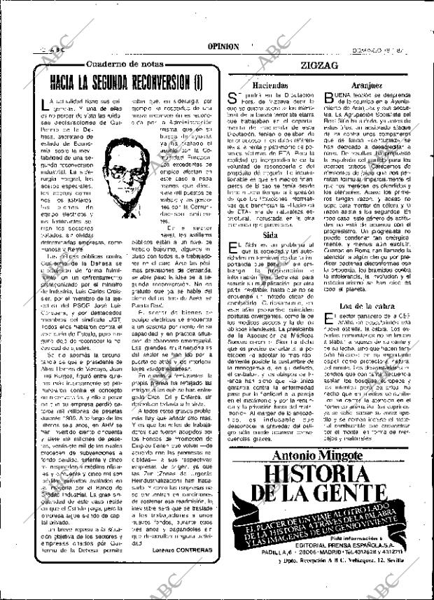ABC SEVILLA 18-01-1987 página 12