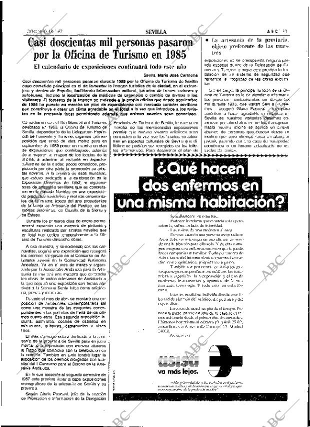 ABC SEVILLA 18-01-1987 página 33