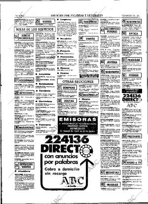 ABC SEVILLA 18-01-1987 página 74