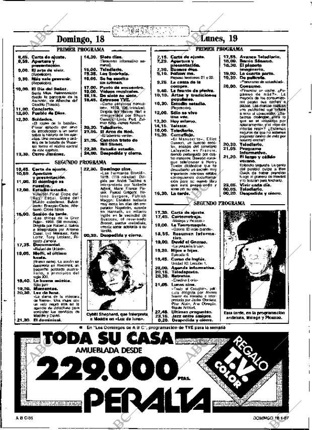 ABC SEVILLA 18-01-1987 página 86