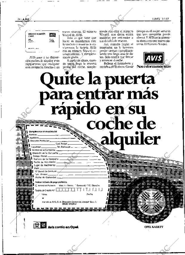 ABC MADRID 19-01-1987 página 24