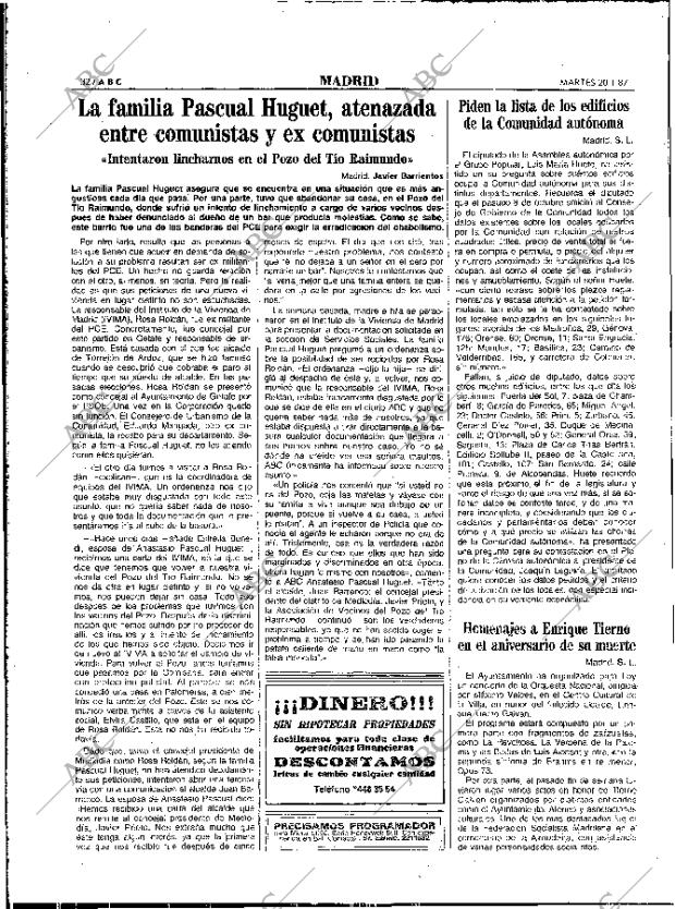 ABC MADRID 20-01-1987 página 32