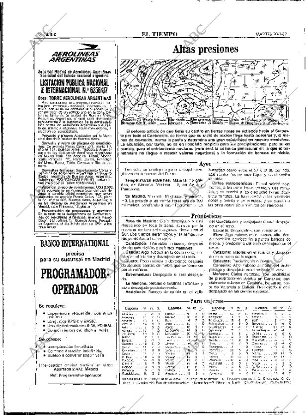 ABC MADRID 20-01-1987 página 34