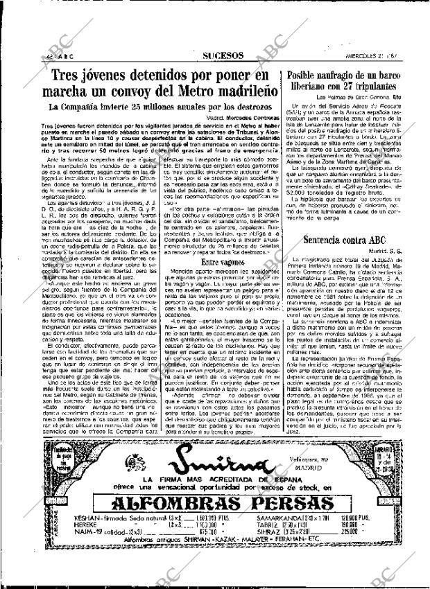 ABC MADRID 21-01-1987 página 48