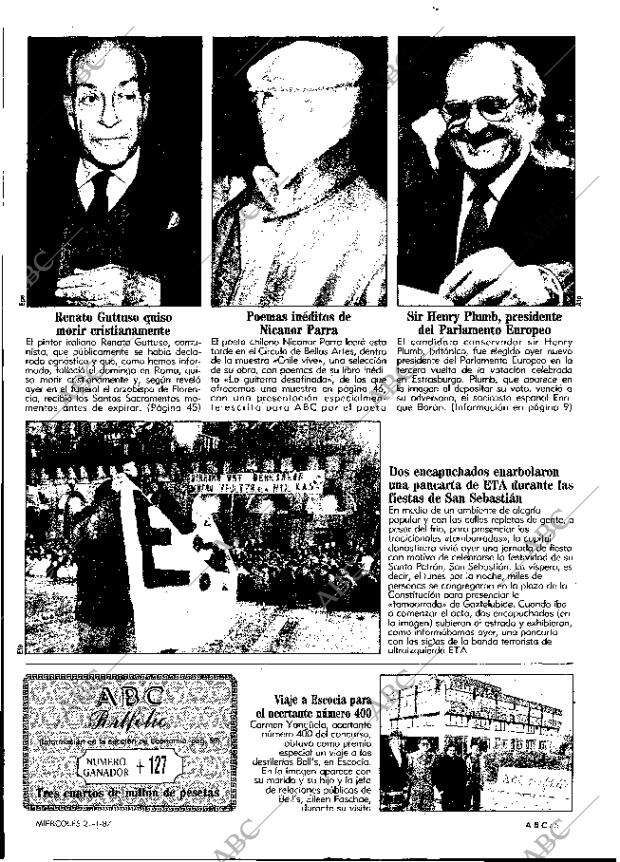 ABC MADRID 21-01-1987 página 5