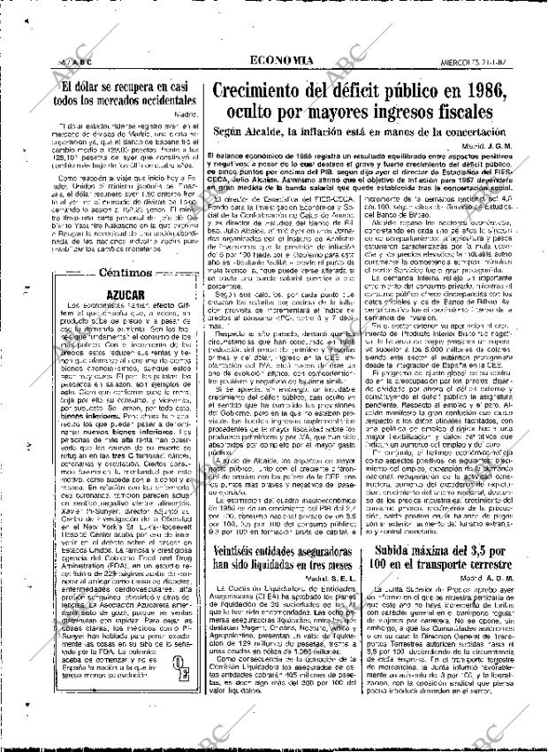 ABC MADRID 21-01-1987 página 56