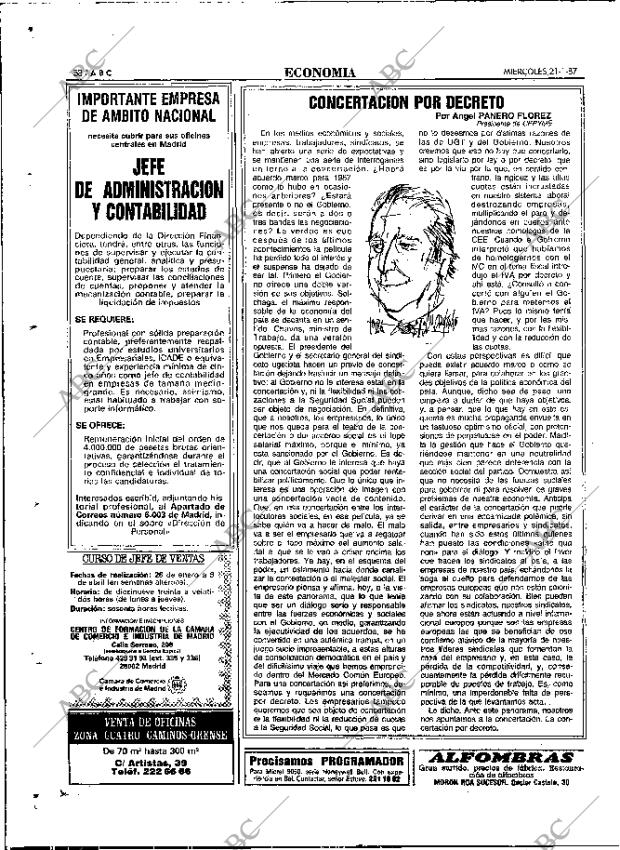 ABC MADRID 21-01-1987 página 58