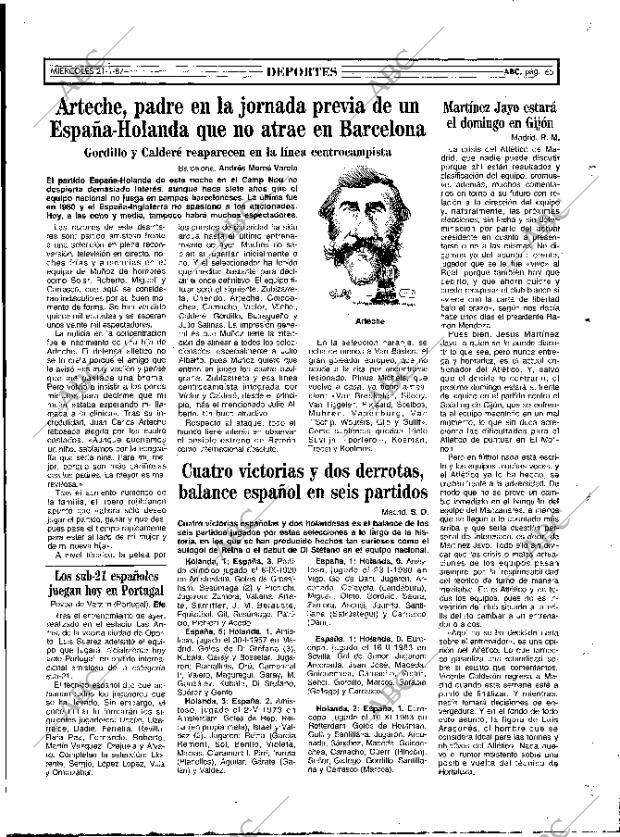 ABC MADRID 21-01-1987 página 65