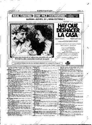 ABC MADRID 21-01-1987 página 73