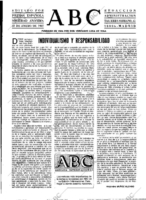 ABC MADRID 22-01-1987 página 3