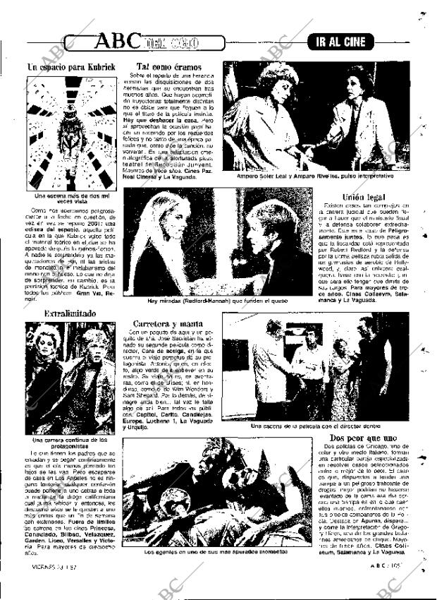 ABC MADRID 23-01-1987 página 105