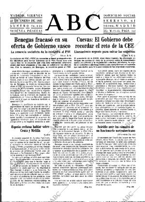 ABC MADRID 23-01-1987 página 13