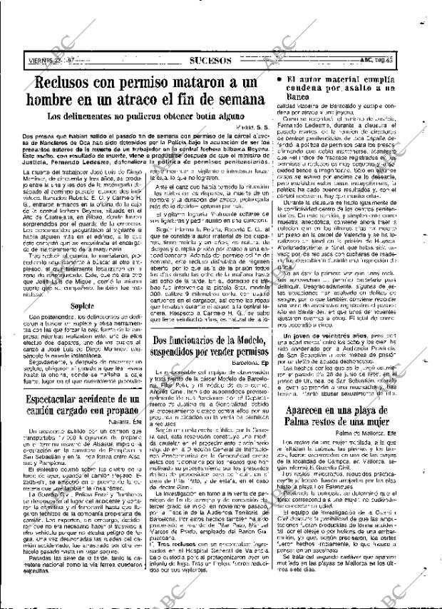 ABC MADRID 23-01-1987 página 63