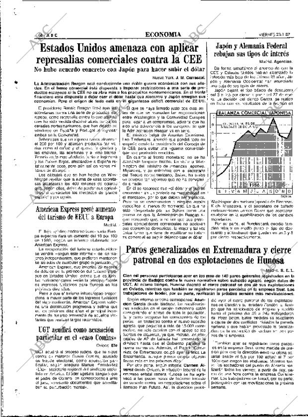ABC MADRID 23-01-1987 página 68