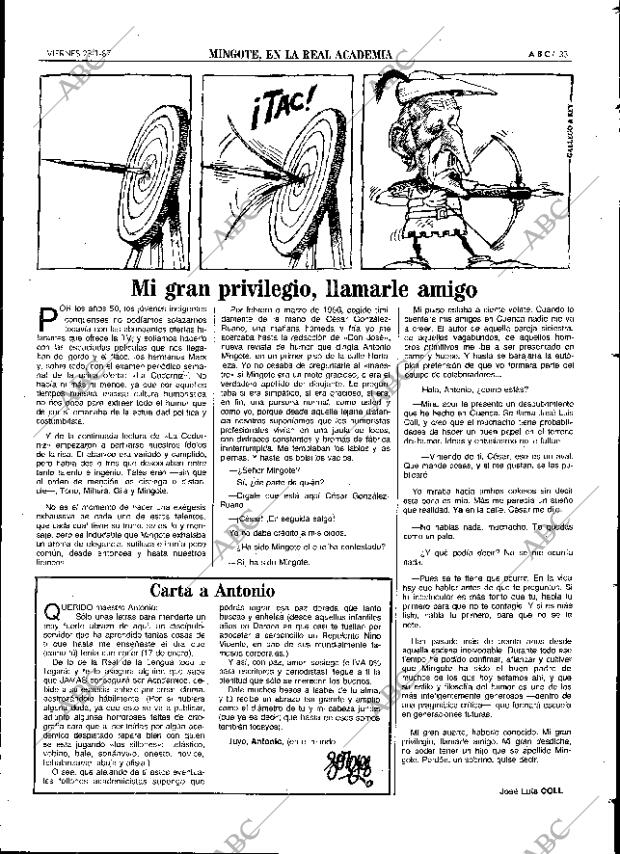 ABC SEVILLA 23-01-1987 página 33