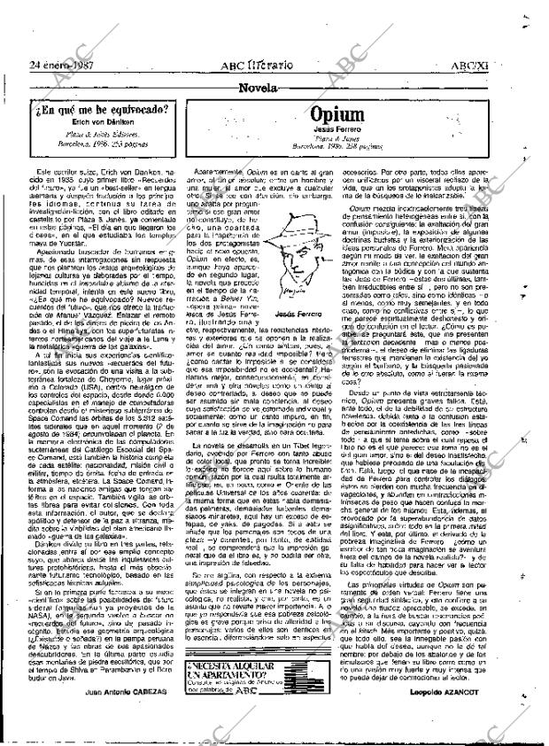 ABC MADRID 24-01-1987 página 51