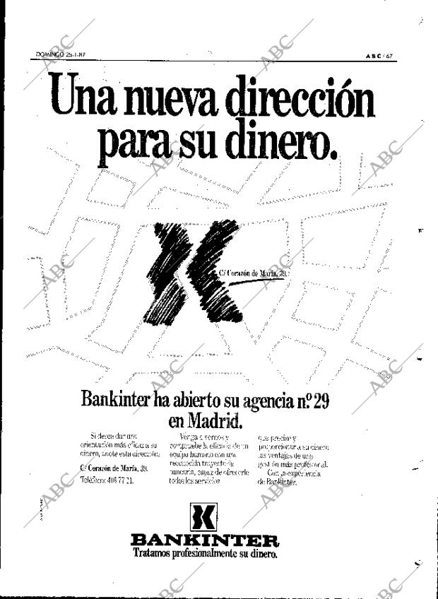 ABC MADRID 25-01-1987 página 67