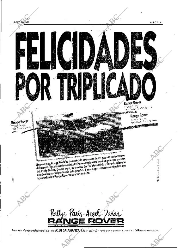 ABC MADRID 26-01-1987 página 19