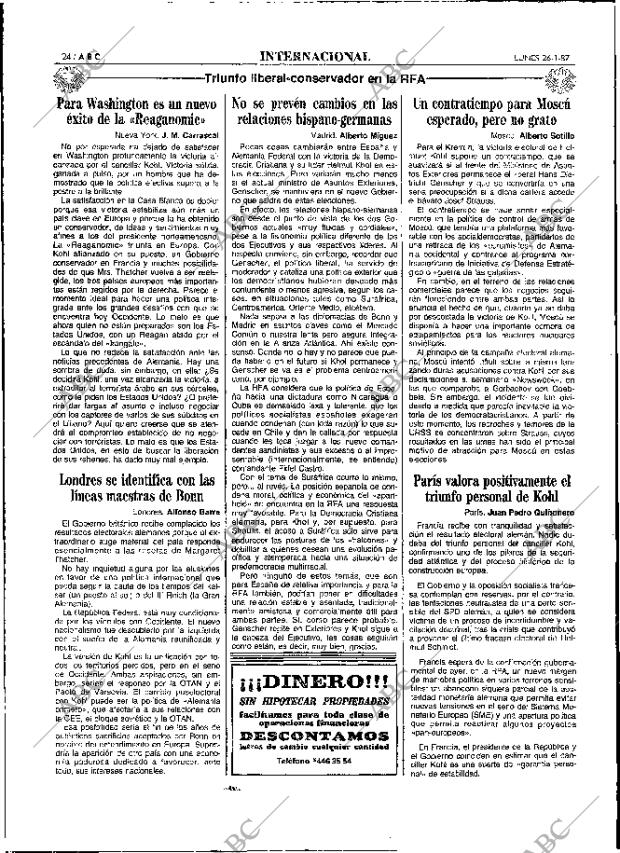ABC MADRID 26-01-1987 página 24