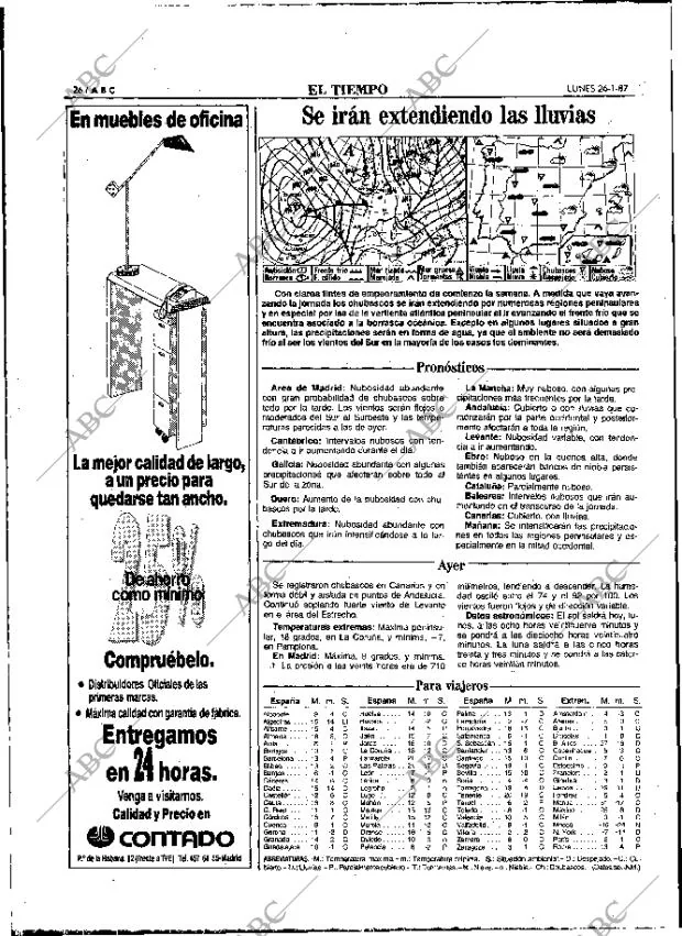 ABC MADRID 26-01-1987 página 26