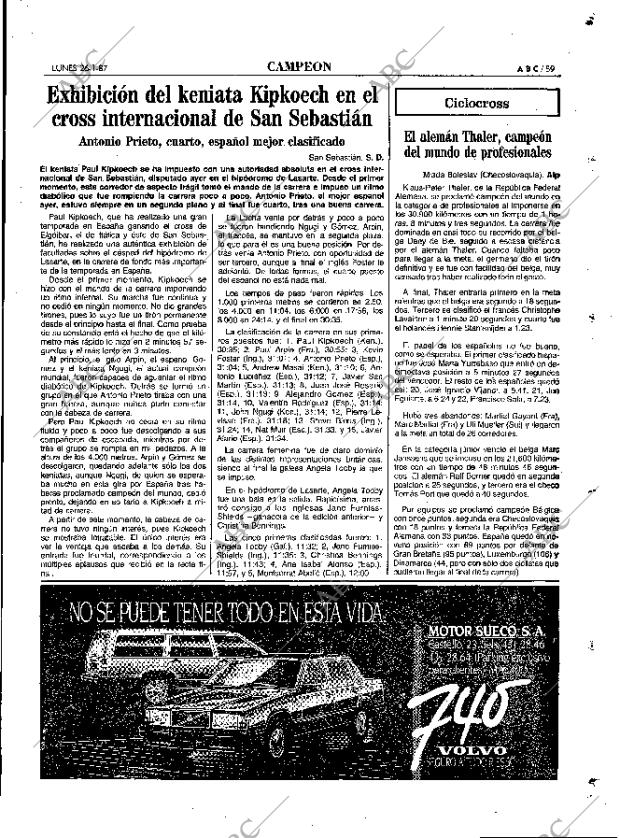 ABC MADRID 26-01-1987 página 59