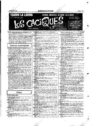 ABC MADRID 26-01-1987 página 69