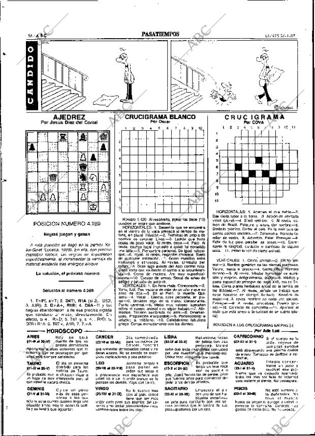 ABC SEVILLA 26-01-1987 página 56