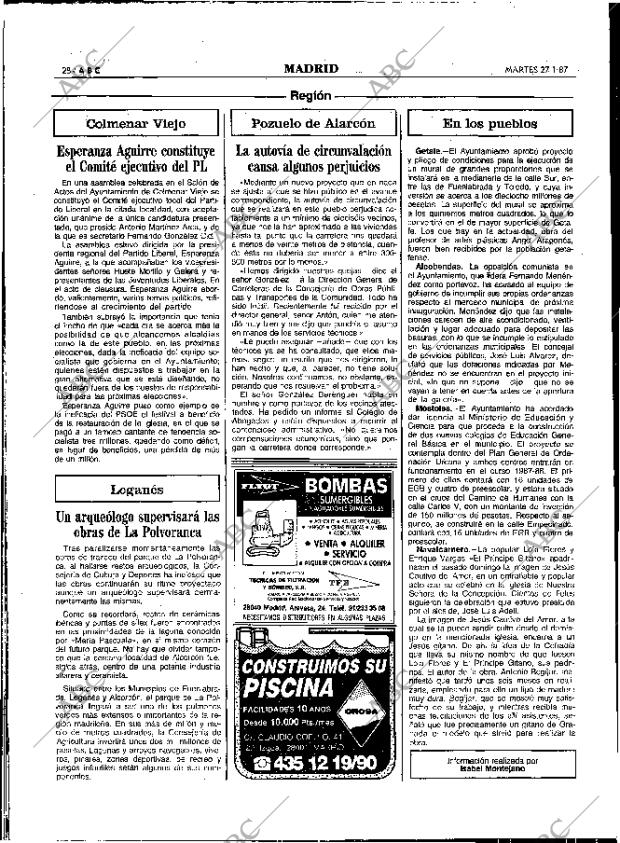 ABC MADRID 27-01-1987 página 28