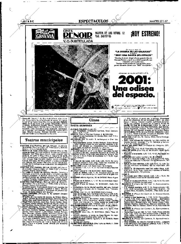 ABC MADRID 27-01-1987 página 66