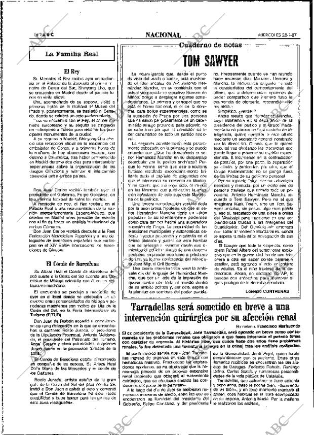 ABC MADRID 28-01-1987 página 16