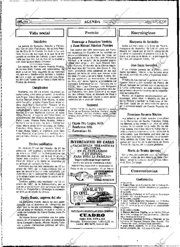 ABC MADRID 28-01-1987 página 32
