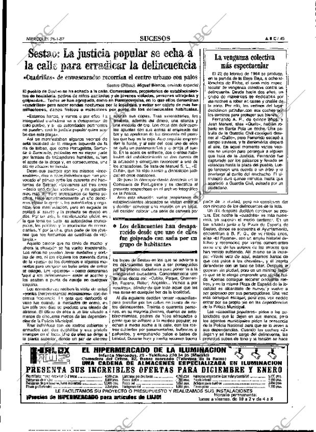 ABC MADRID 28-01-1987 página 45