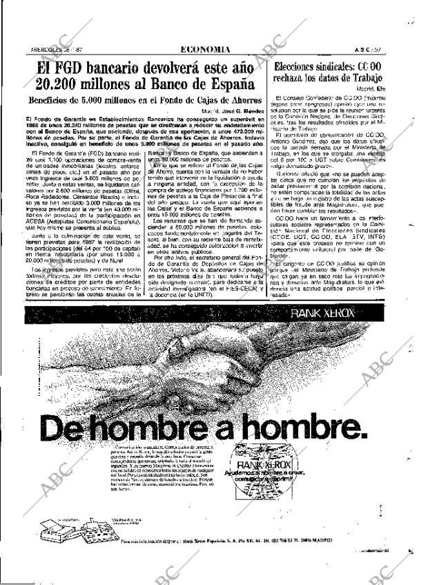 ABC MADRID 28-01-1987 página 57