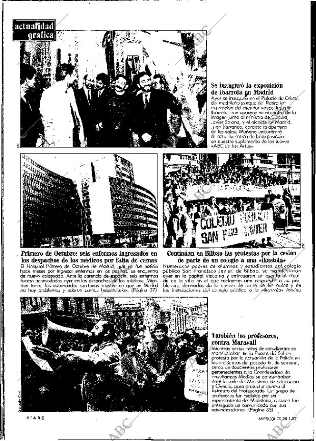 ABC MADRID 28-01-1987 página 6