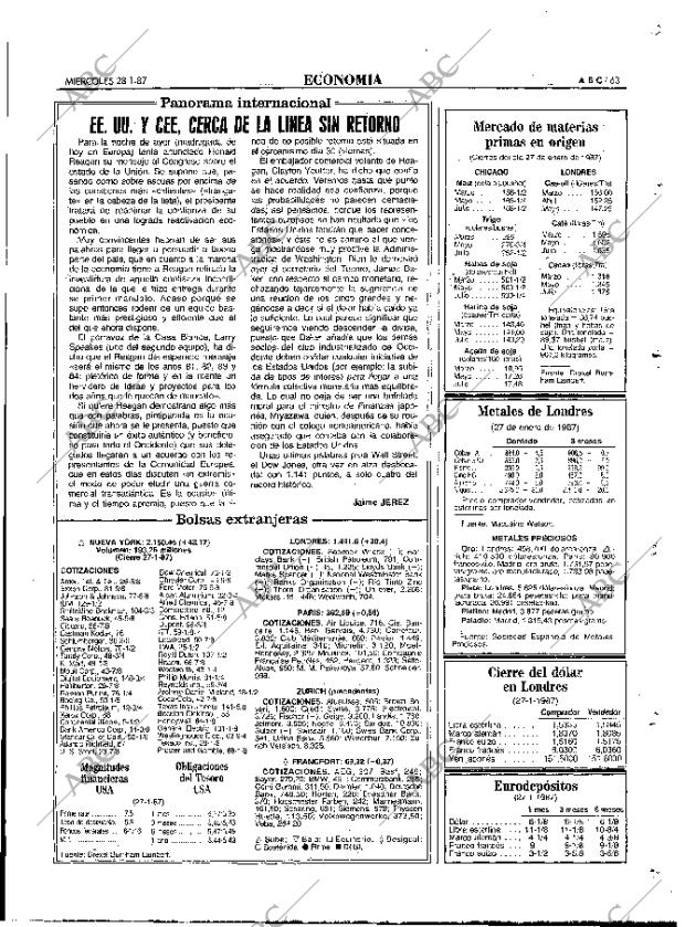 ABC MADRID 28-01-1987 página 63