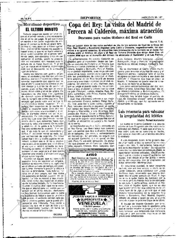 ABC MADRID 28-01-1987 página 66