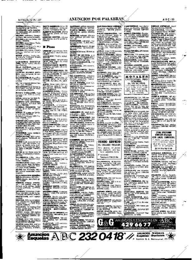 ABC MADRID 28-01-1987 página 89