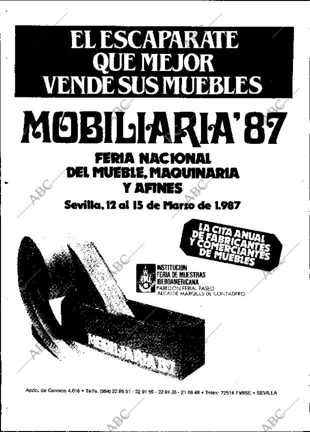 ABC SEVILLA 28-01-1987 página 66