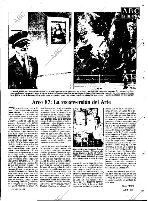 ABC MADRID 29-01-1987 página 105