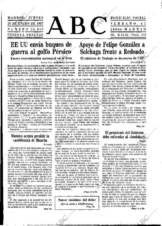 ABC MADRID 29-01-1987 página 13